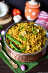 Chettinad Mushroom Biryani