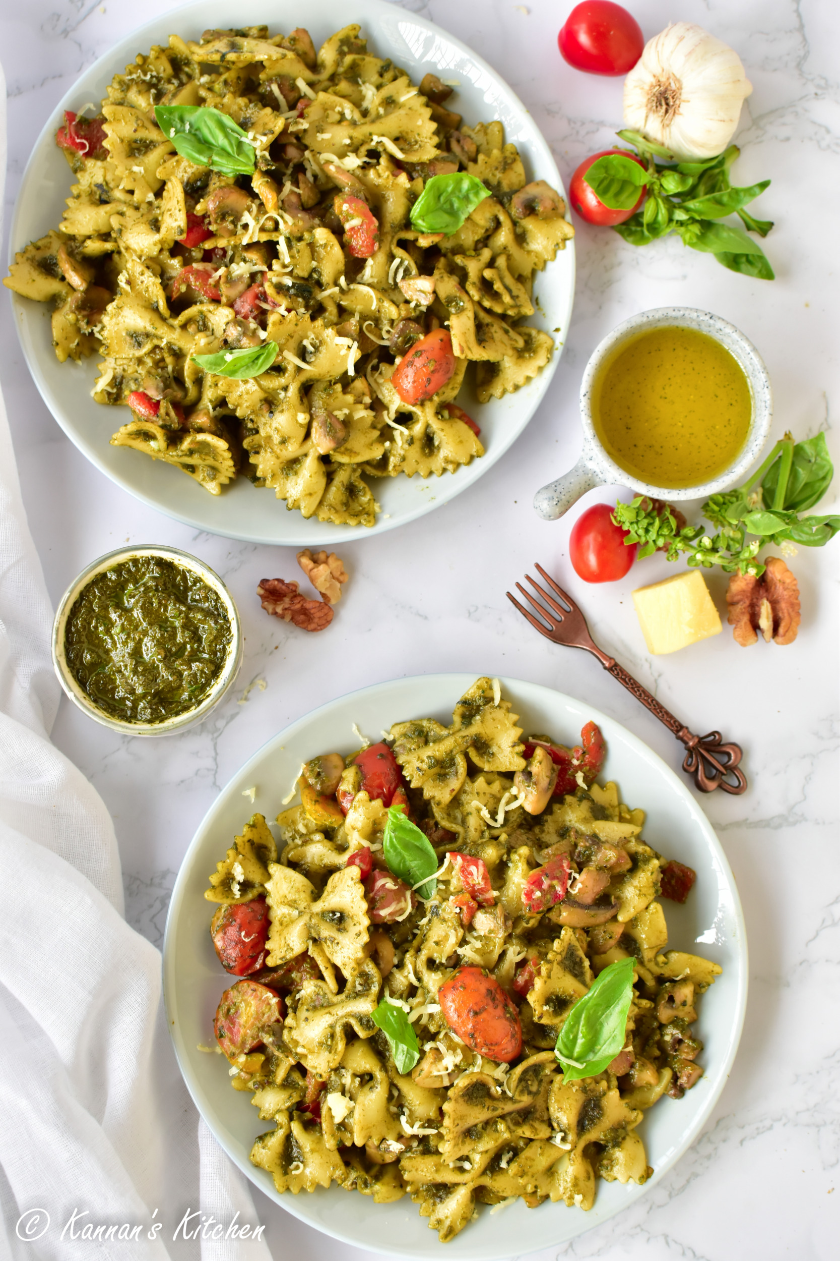 Basil Pesto Pasta