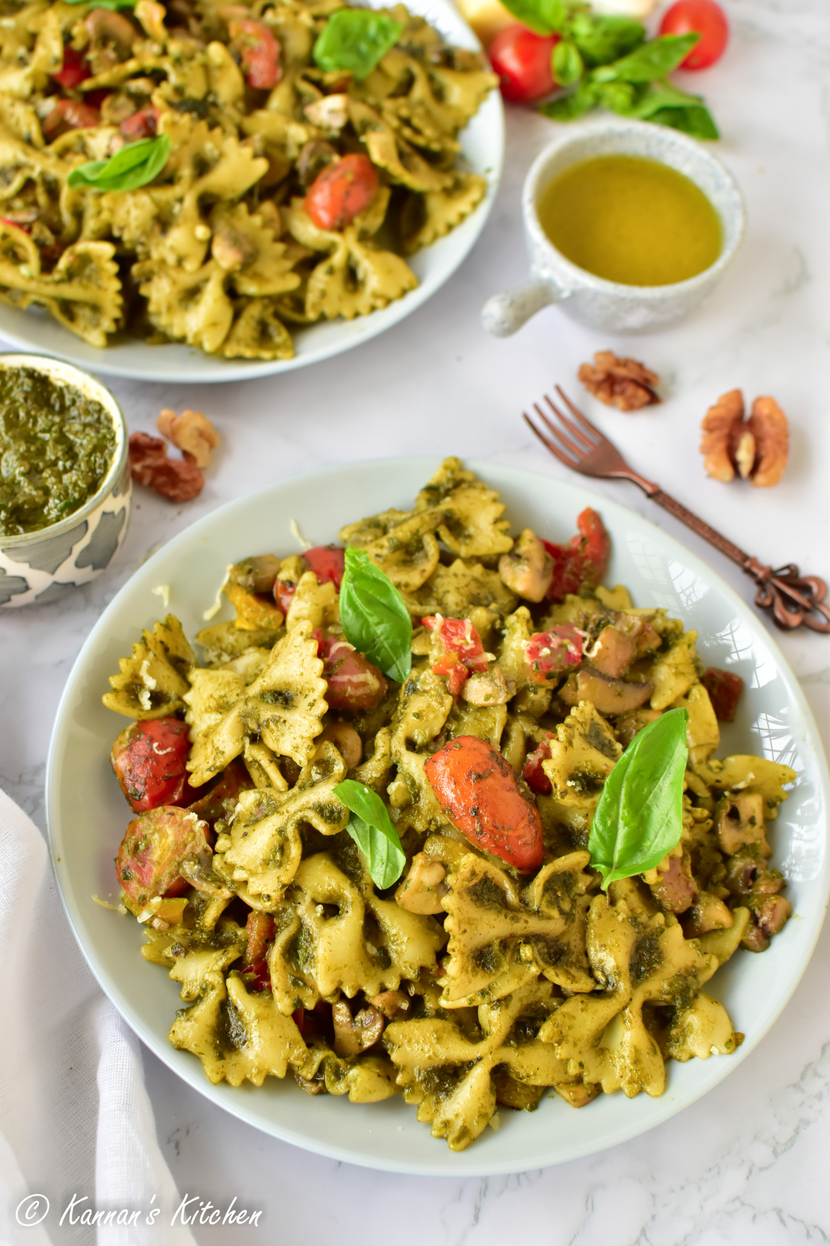 Basil Pesto Pasta