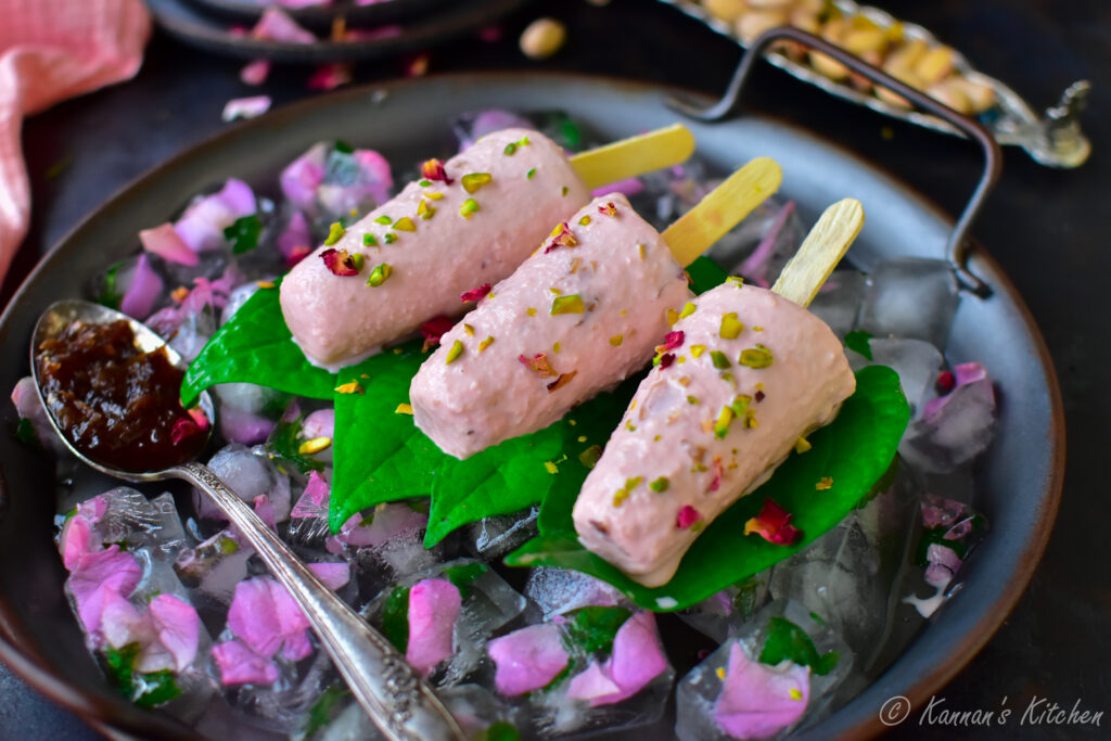 Gulkand Kulfi