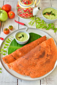 Tomato Dosa - Kannan's Kitchen