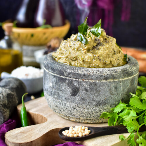 Smoked Eggplant Chutney