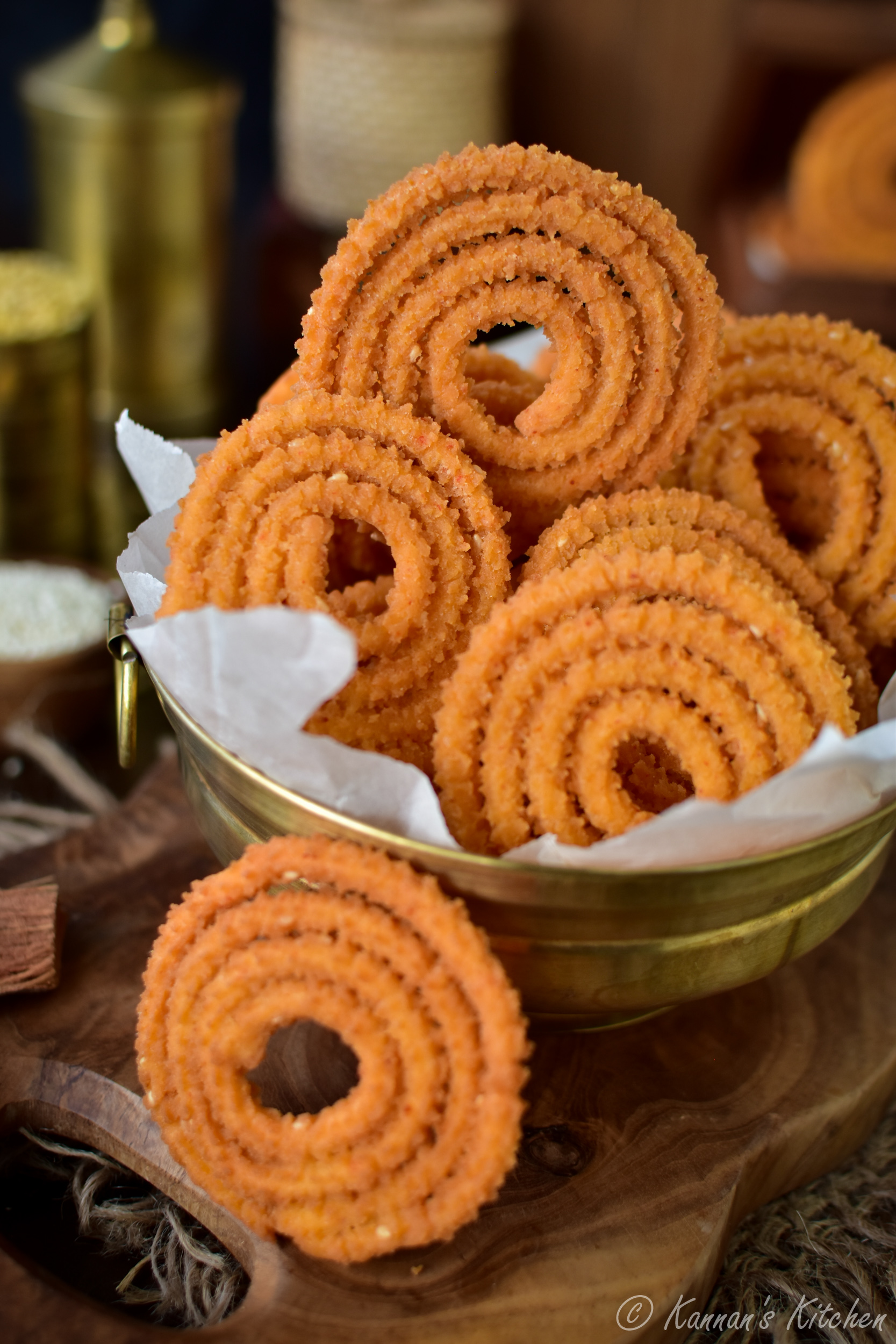 Mullu Murukku | Moong Dal Chakli - Kannan's Kitchen