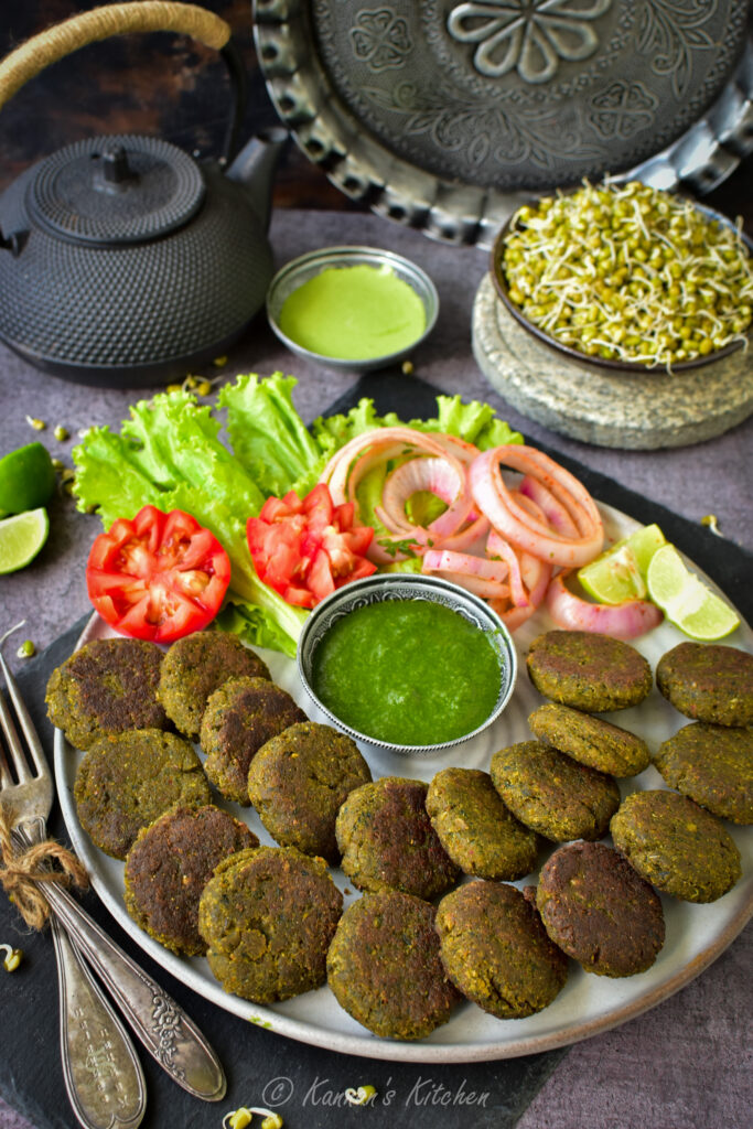 Soya Moong Tikki