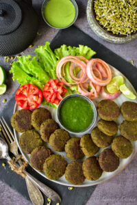 Soya Moong Sprouts Tikki