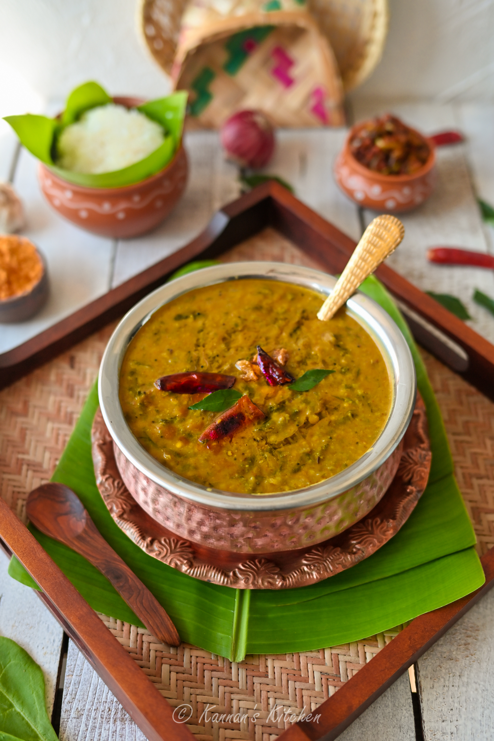 Andhra Style Palak Pappu