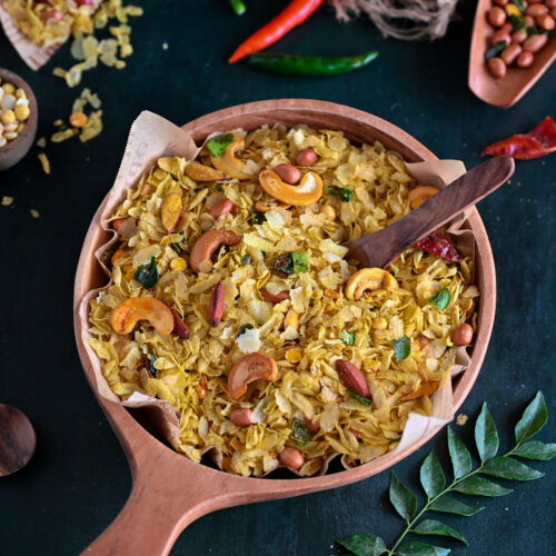 Roasted Poha Chivda