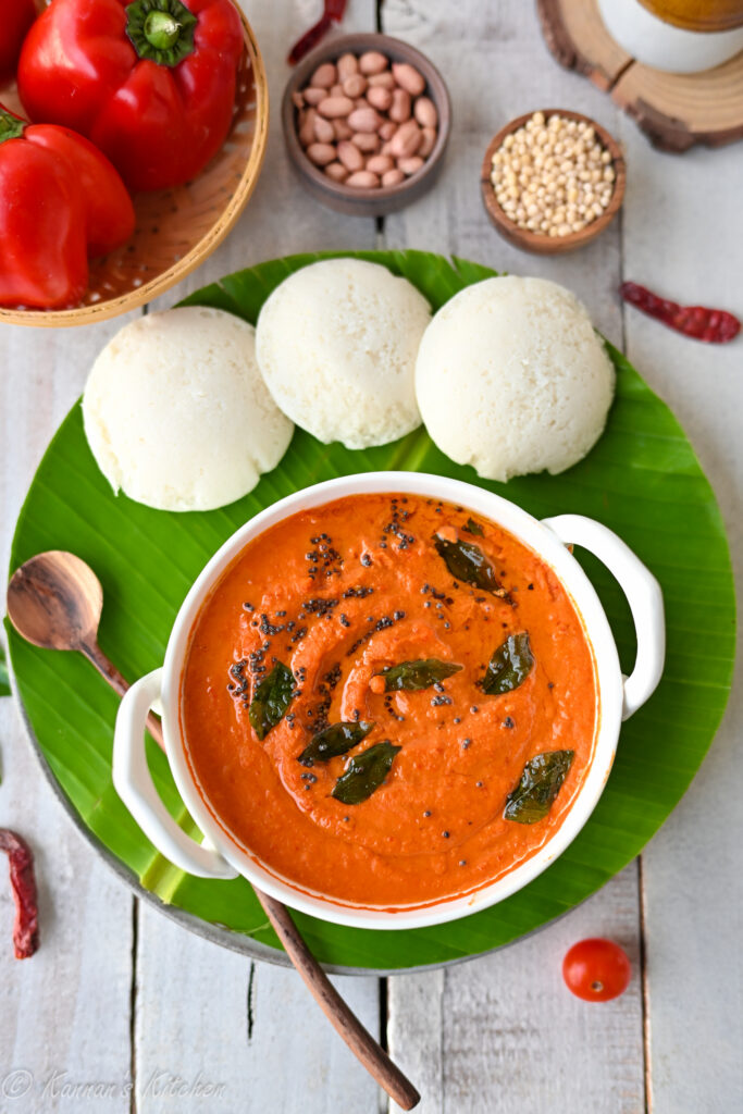 Red Capsicum Chutney
