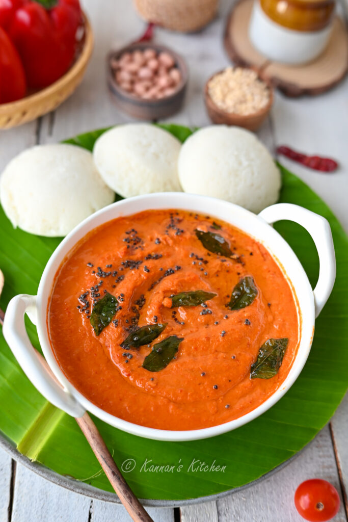 Red Capsicum Chutney