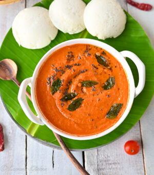 Red Capsicum Chutney