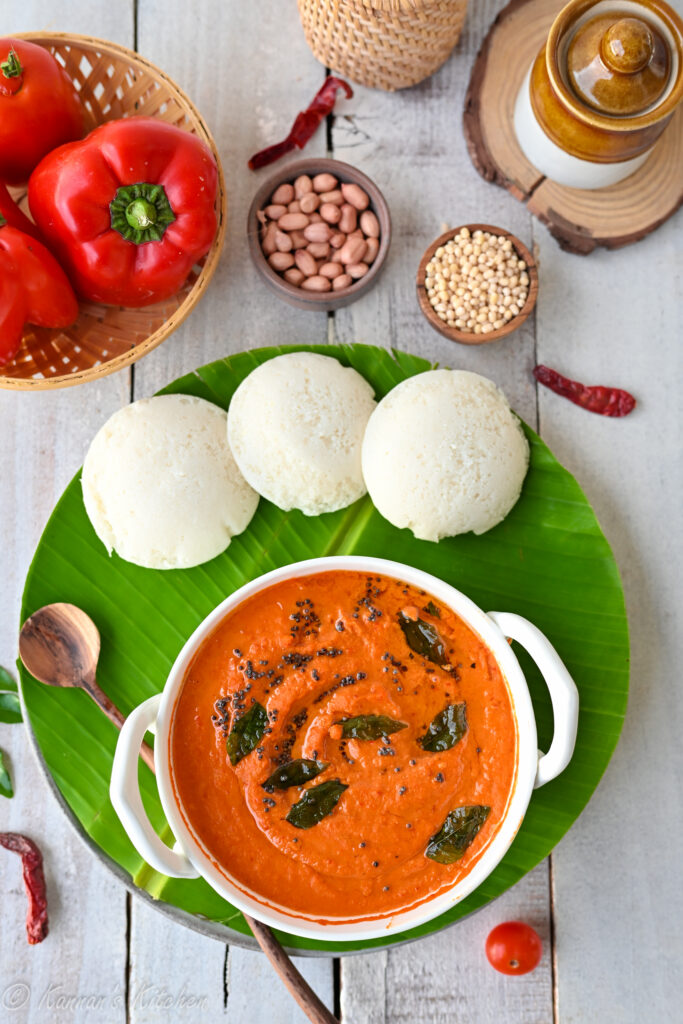 Red Capsicum Chutney