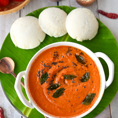 Red Capsicum Chutney